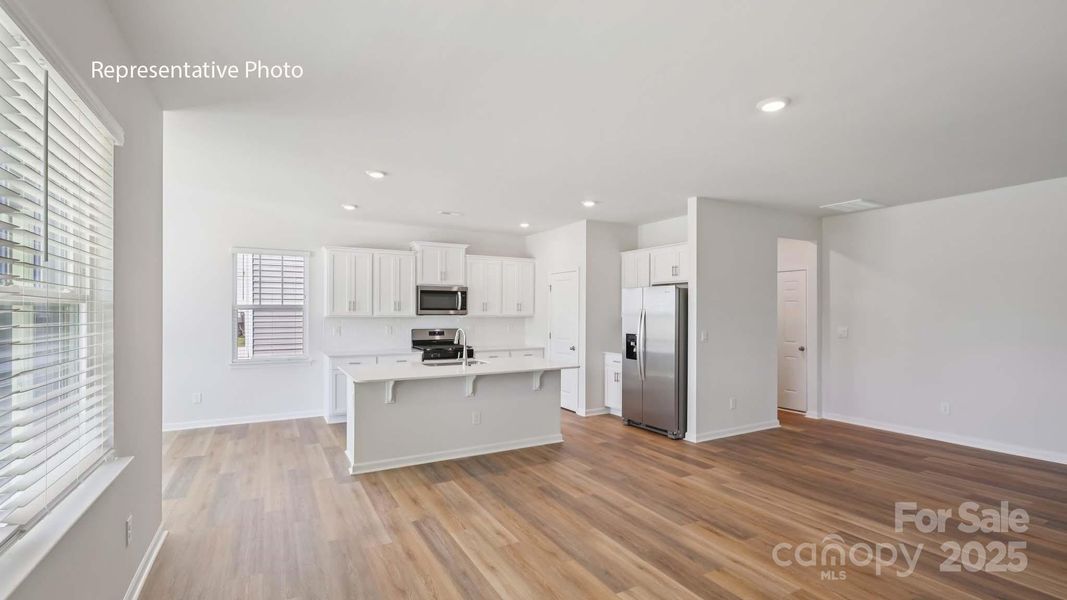 Furnished interior view inside a new home in Wallace Springs, Statesville (Image 6).