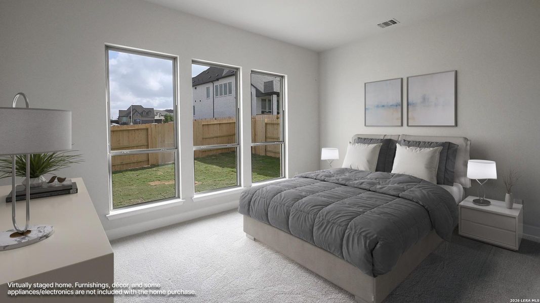 Furnished interior view inside a new home in Homestead, Schertz (Image 5).