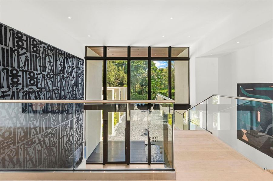 Furnished interior view inside a new home in , Coral Gables (Image 24).