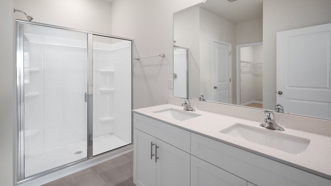 Furnished interior view inside a new home in Forest Creek, Winston-Salem (Image 11).