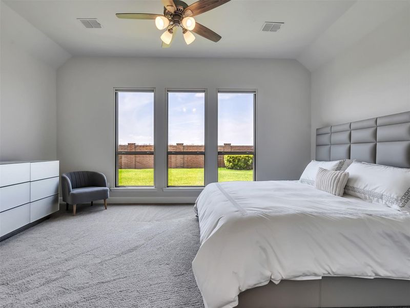 Furnished interior view inside a new home in Marvida, Cypress (Image 29).