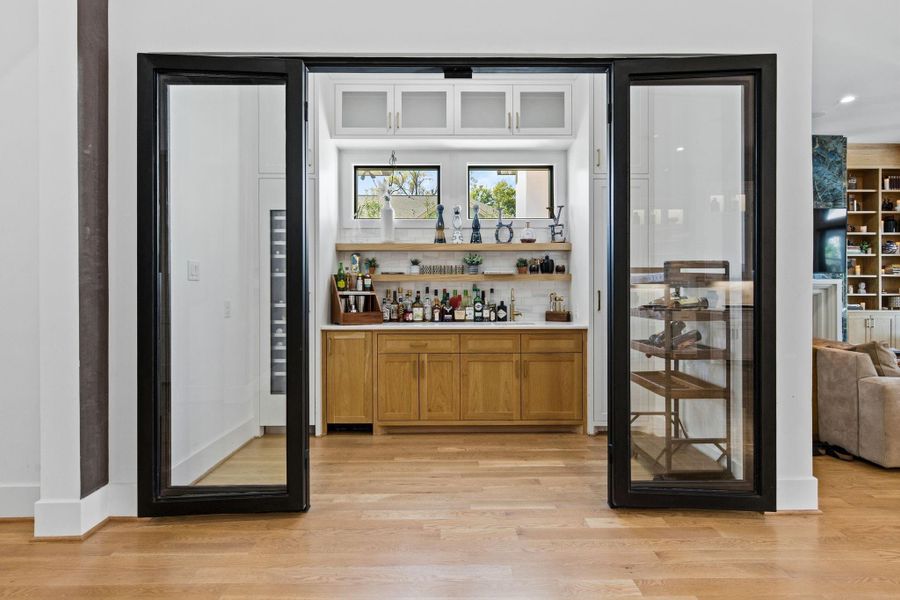Furnished interior view inside a new home in , Houston (Image 32).