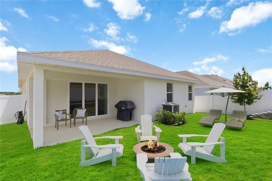 Exterior details and patio area of a home in , Clermont (Image 31).