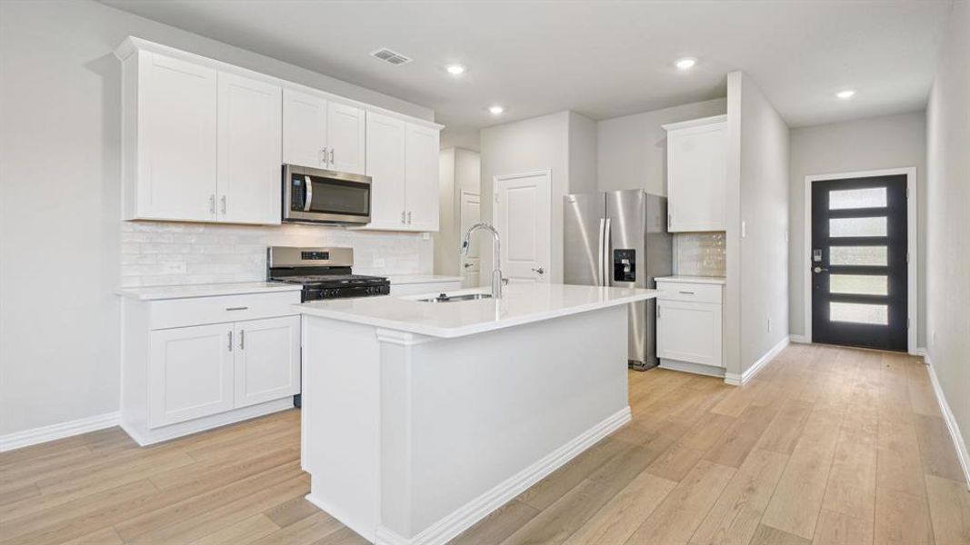 Photo is not of the actual home, but is an inspirational photo of builder’s model home and may depict options, furnishings, and/or decorator features that are not included.