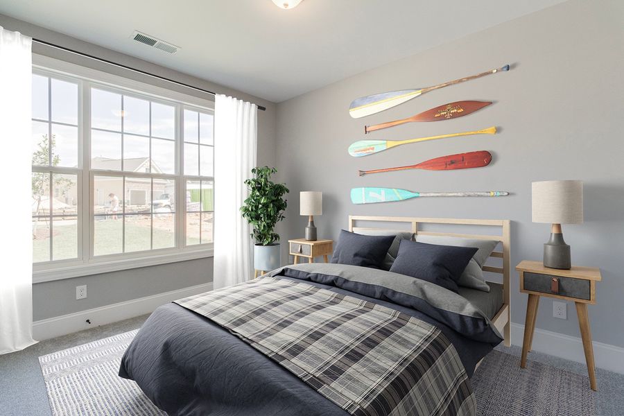 Representative furnished interior of a home built from the Campbell - Elite Collection by Mungo Homes in Walnut Grove, Easley (Image 9).