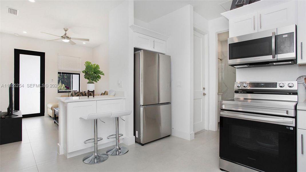 Furnished interior view inside a new home in , Naples (Image 9).