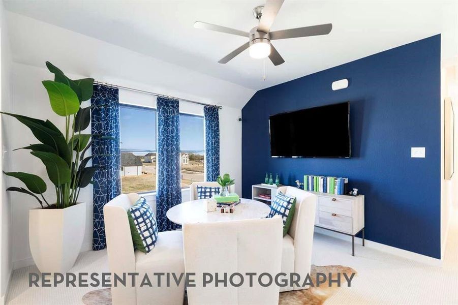 Furnished interior view inside a new home in Mosaic, Celina (Image 10).