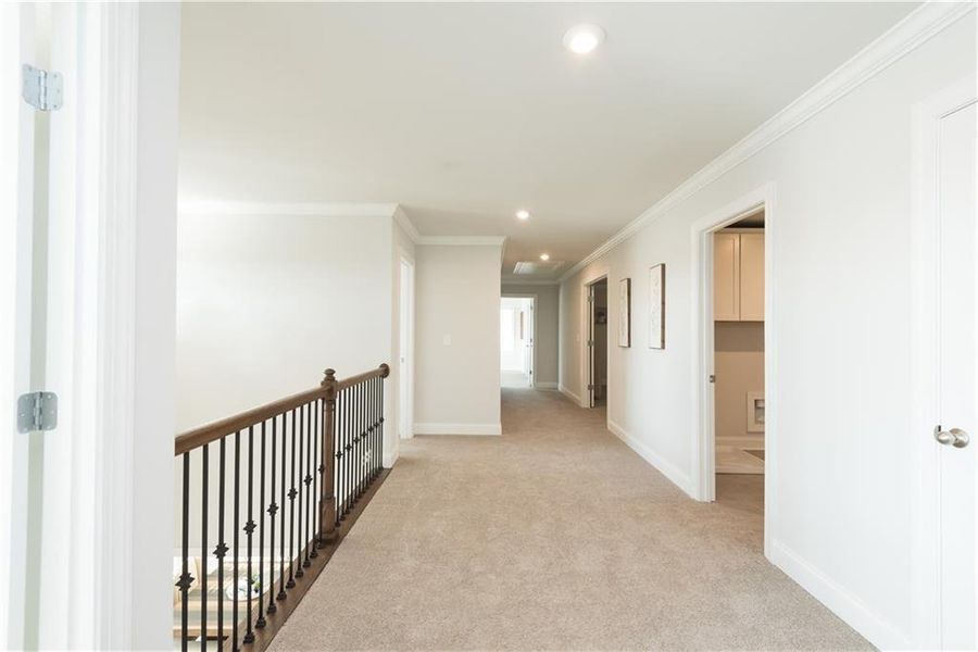 Spacious, unfurnished interior of a new home in The Estates at Hurricane Pointe, Douglasville (Image 21).