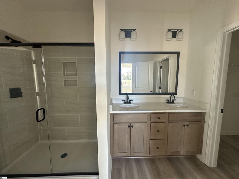 Furnished interior view inside a new home in Shiloh Trail, Wellford (Image 15). Furnished interior view inside a new home in Shiloh Trail, Wellford (Image 15).