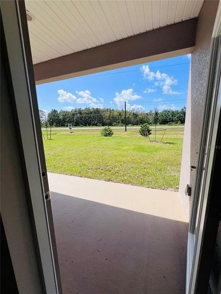 Exterior details and patio area of a home in Harmony Central, St. Cloud (Image 8).