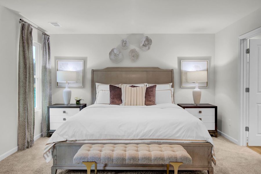 Furnished interior view inside a new home in Essence at Chestnut Ridge North, Hopkins (Image 23).