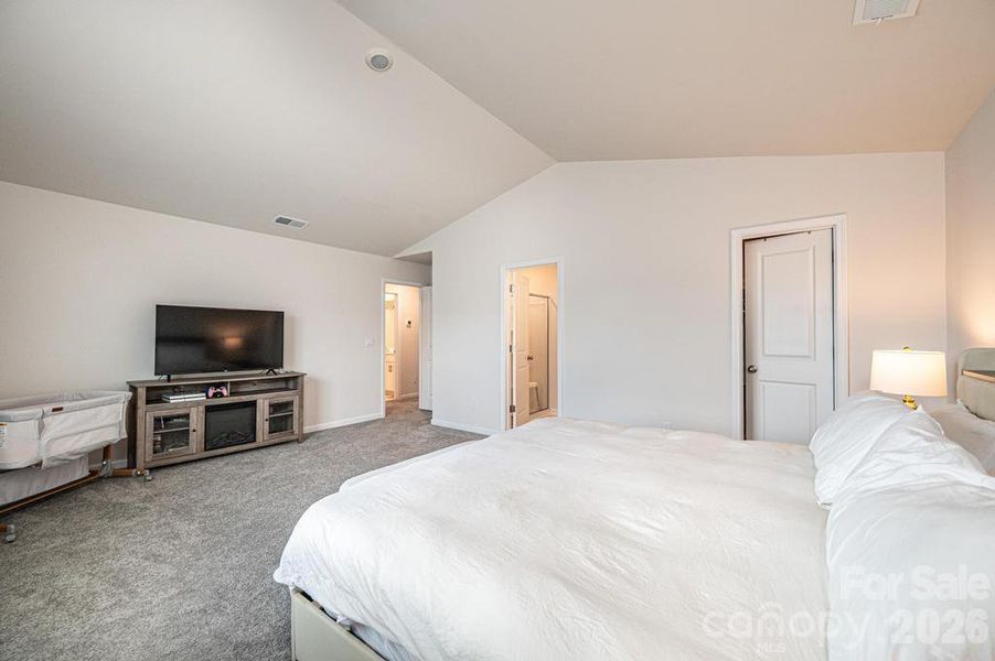 Furnished interior view inside a new home in Mills at Long Creek, Dallas (Image 15).