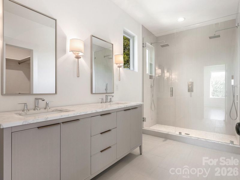 Furnished interior view inside a new home in , Charlotte (Image 6). Furnished interior view inside a new home in , Charlotte (Image 6).