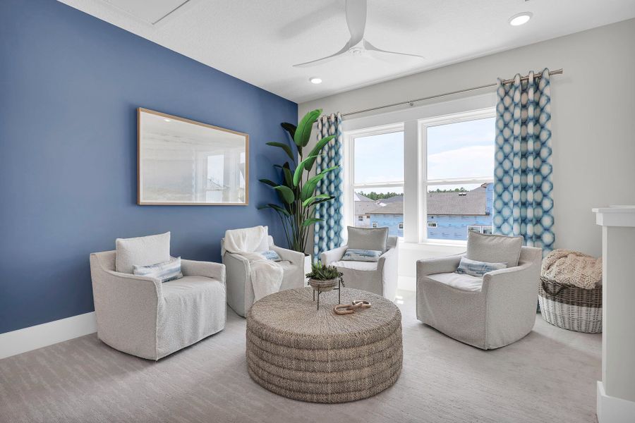 Representative furnished interior of a home built from the The Hernando by Providence Homes (Florida) in Reflections at Nocatee, Nocatee (Image 16).