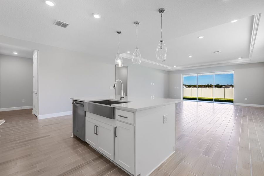 Spacious, unfurnished interior of a new home in Headwaters at Lofton Creek, Yulee (Image 18). Spacious, unfurnished interior of a new home in Headwaters at Lofton Creek, Yulee (Image 18).