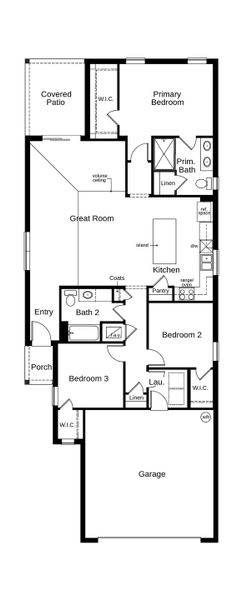 2D floor plan layout of this home in The Sanctuary I, Clermont, FL (Image 2). 2D floor plan layout of this home in The Sanctuary I, Clermont, FL (Image 2).