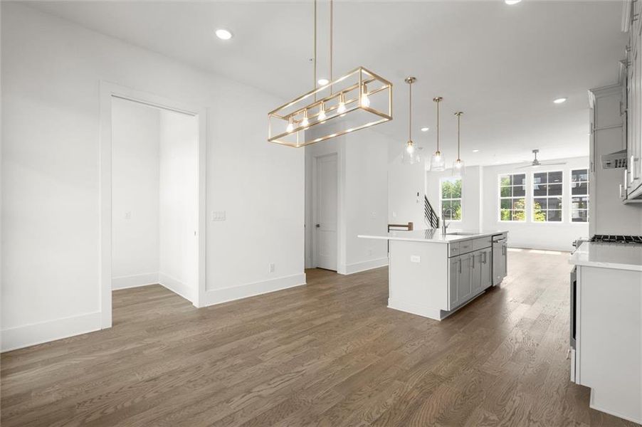 Spacious, unfurnished interior of a new home in The Gathering – Alpharetta, Alpharetta (Image 37).