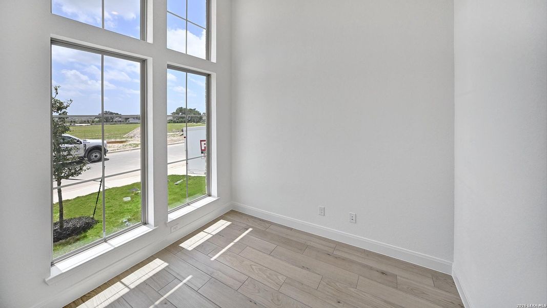 Spacious, unfurnished interior of a new home in Kallison Ranch, San Antonio (Image 24). Spacious, unfurnished interior of a new home in Kallison Ranch, San Antonio (Image 24).