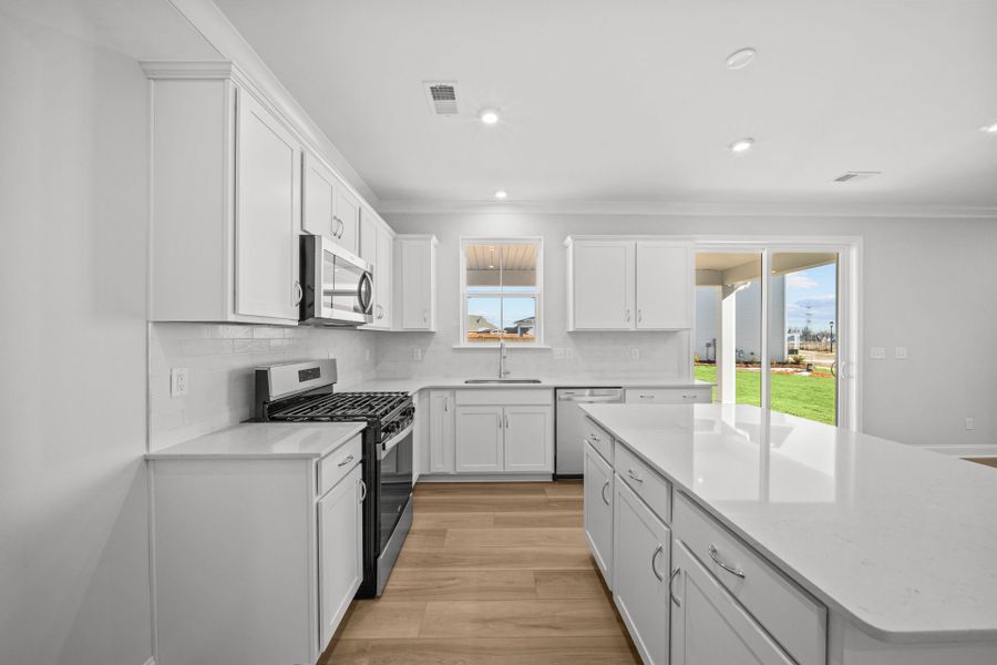 Furnished interior view inside a new home in Fox Hollow, Spartanburg (Image 12).