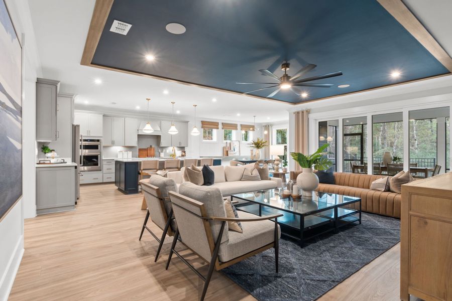Representative furnished interior of a home built from the Stellar by Pulte Homes in Solserra, Shallotte (Image 23).
