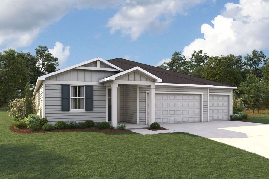 Representative exterior photo of a completed home built from the Beckett by Mattamy Homes in RiverTown, St. Johns, FL (Image 3).