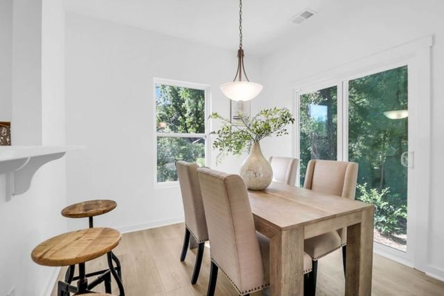 Representative furnished interior of a home built from the Kane by True Homes in Harpers Landing, Walkertown (Image 6).