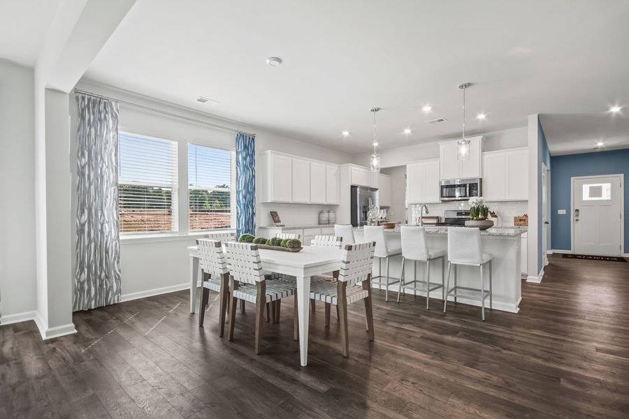 Dining Room and Kitchen