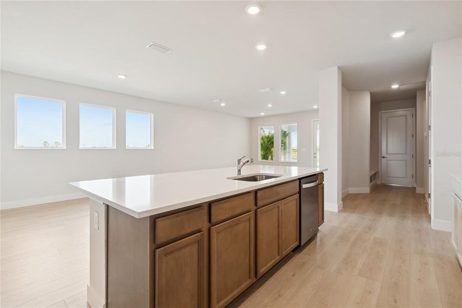 Furnished interior view inside a new home in Vistera of Venice – Cottage Series, Nokomis (Image 7).