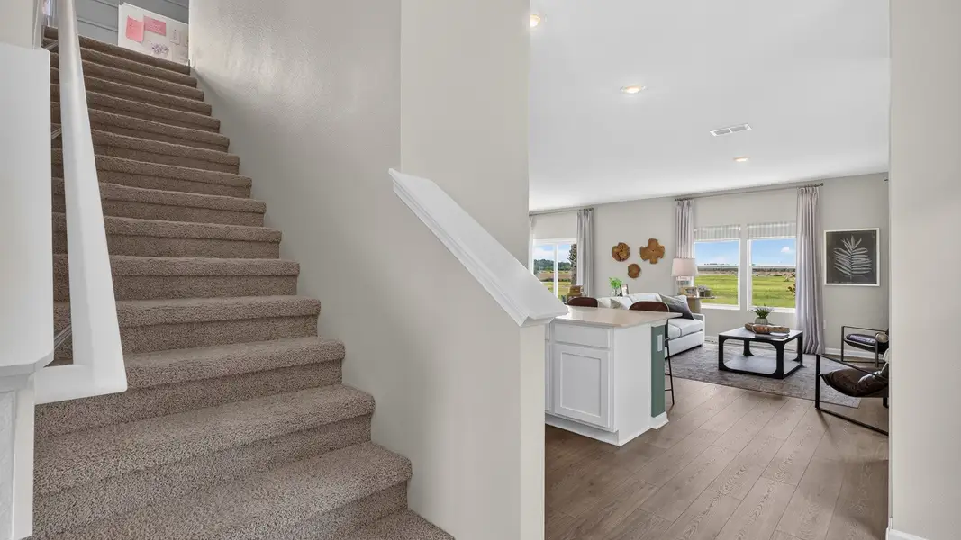 Furnished interior view inside a new home in Rookery, Green Cove Springs (Image 13).