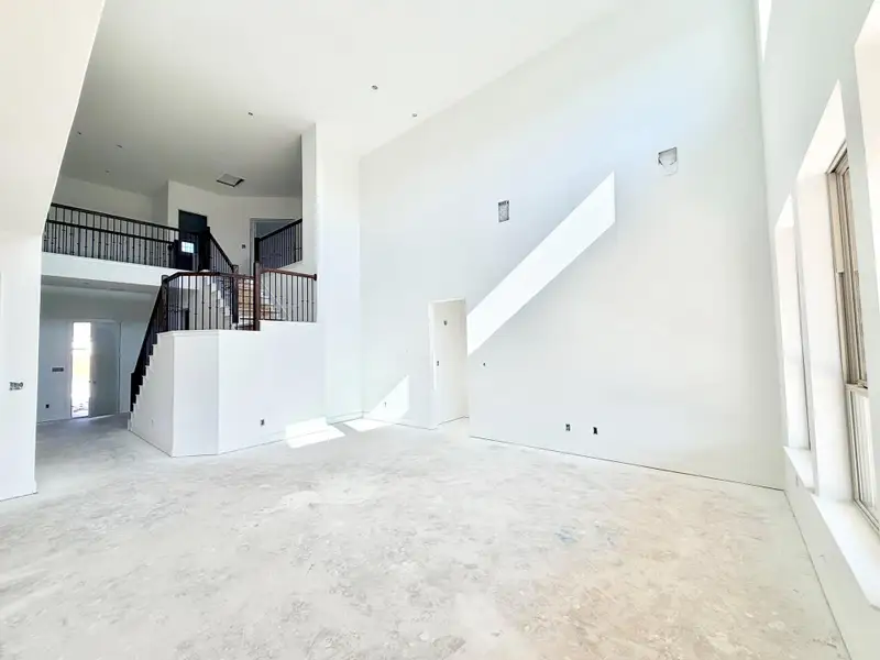 Actual home under construction