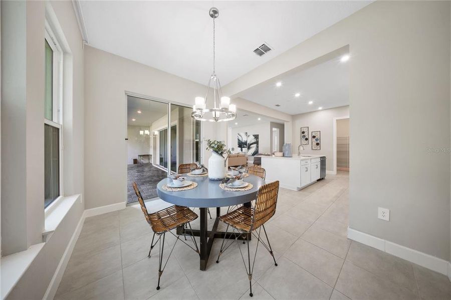 Furnished interior view inside a new home in Fire Creek, Gotha (Image 13). Furnished interior view inside a new home in Fire Creek, Gotha (Image 13).