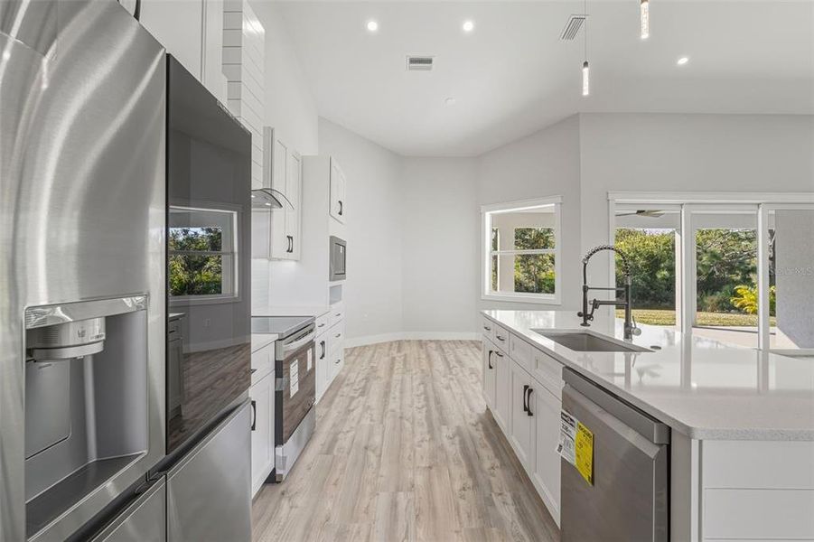 Furnished interior view inside a new home in , Rotonda West (Image 8).