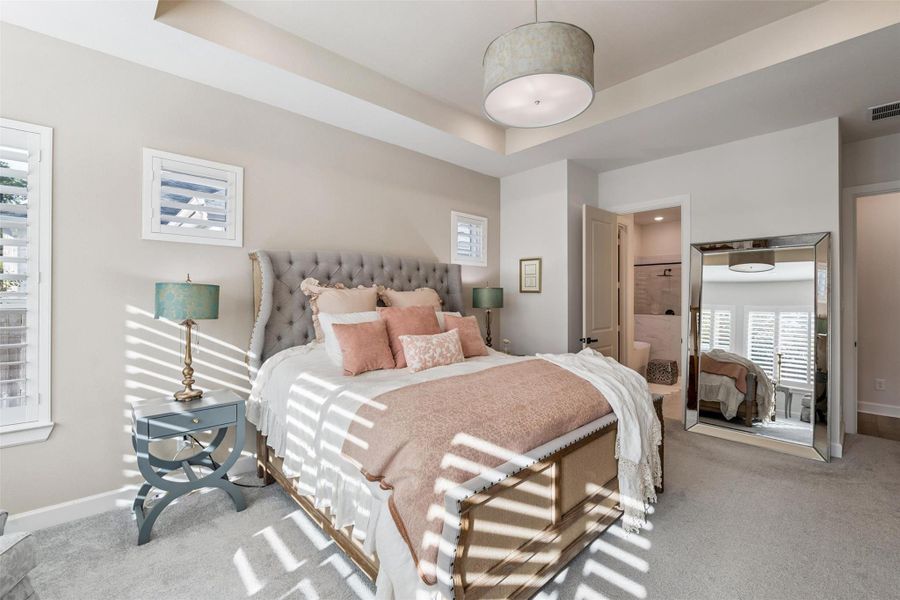 Furnished interior view inside a new home in Pine Trails, Tomball (Image 23). Furnished interior view inside a new home in Pine Trails, Tomball (Image 23).