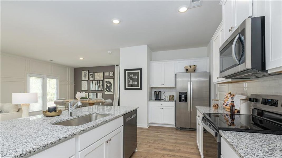 Furnished interior view inside a new home in Sherwood Manor, College Park (Image 12).