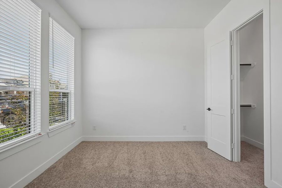 Representative unfurnished interior of a home built from the Lynnbrook by Chesmar Homes in Wood Leaf Reserve, Tomball (Image 25). Representative unfurnished interior of a home built from the Lynnbrook by Chesmar Homes in Wood Leaf Reserve, Tomball (Image 25).