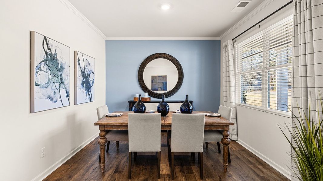 Furnished interior view inside a new home in Thompson Ridge, Dallas (Image 14).