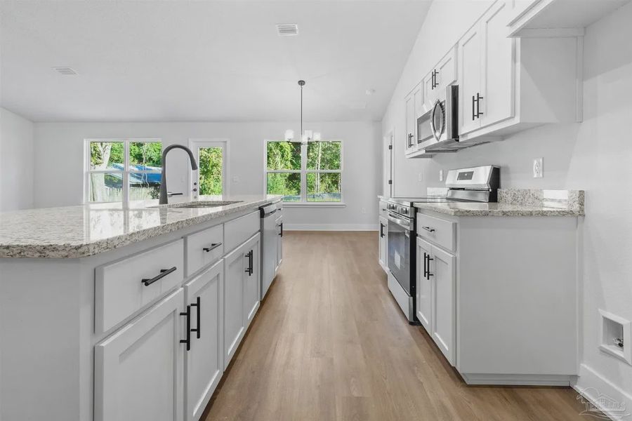 Furnished interior view inside a new home in Blossom Grove, Milton (Image 3).