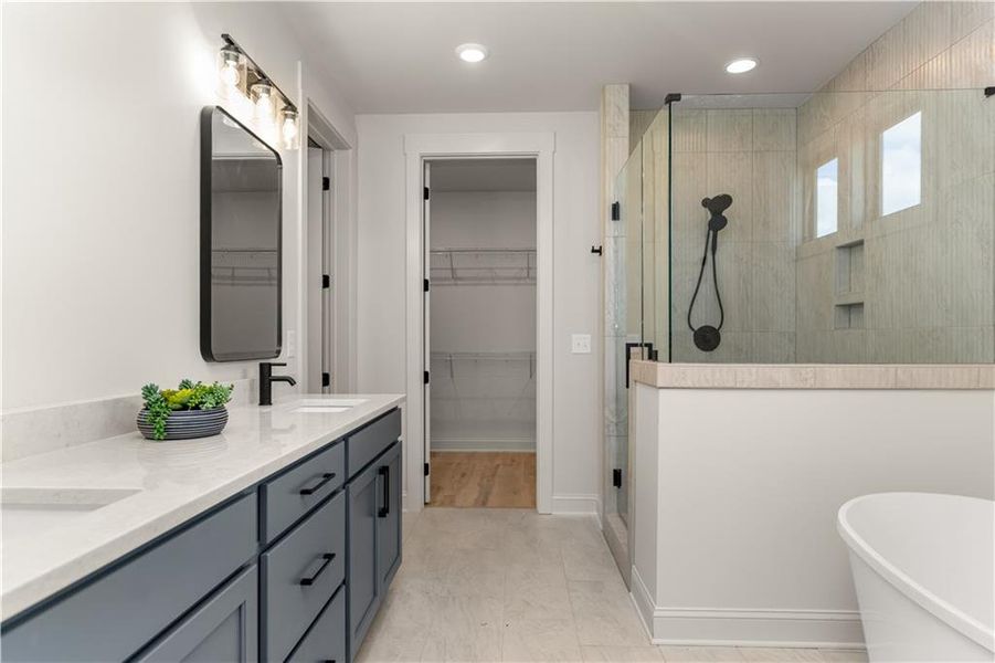 Furnished interior view inside a new home in , Madison (Image 13).