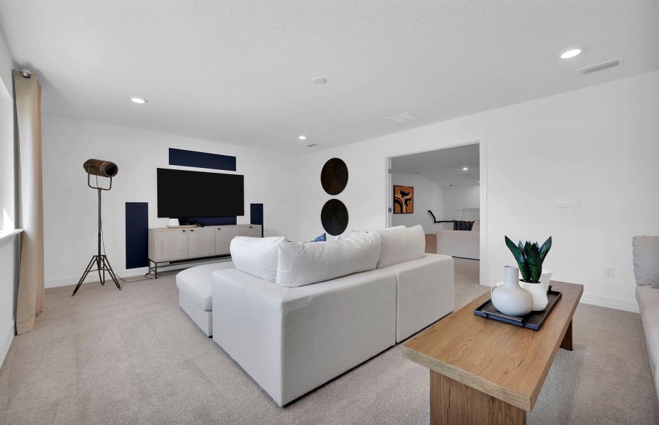 Furnished interior view inside a new home in Wingate Landing, Jacksonville (Image 23).
