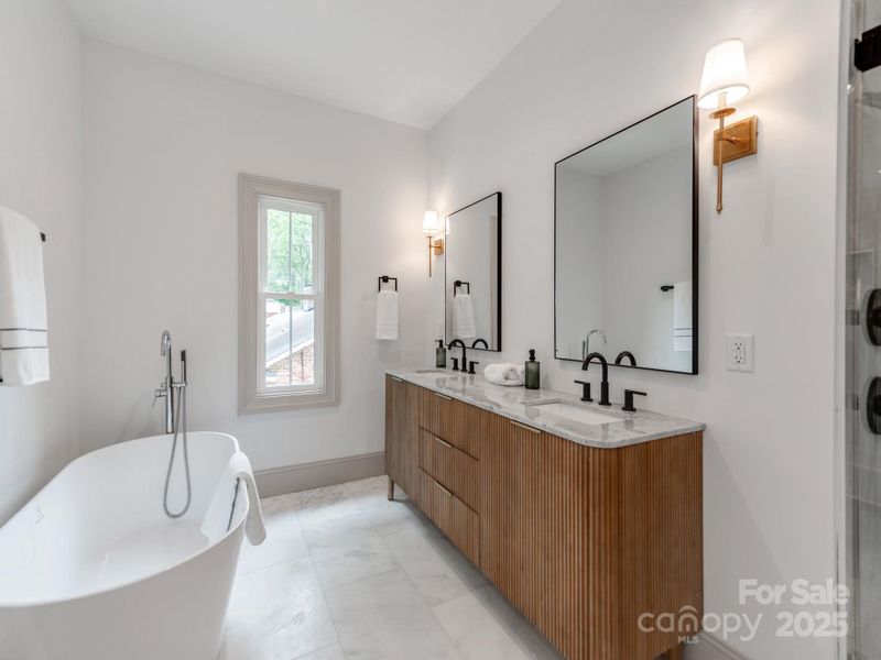 Furnished interior view inside a new home in , Charlotte (Image 32).