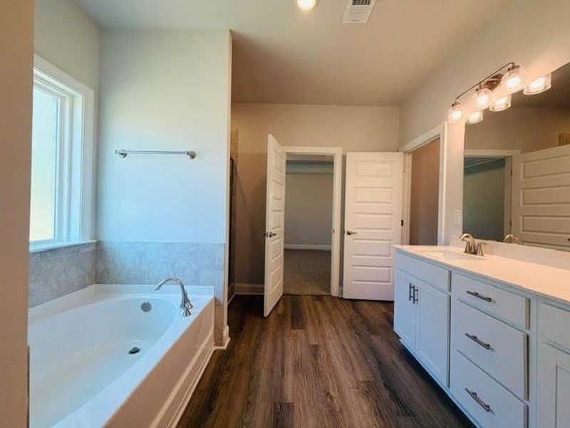 Furnished interior view inside a new home in Tuscany Hills, Douglasville (Image 15).