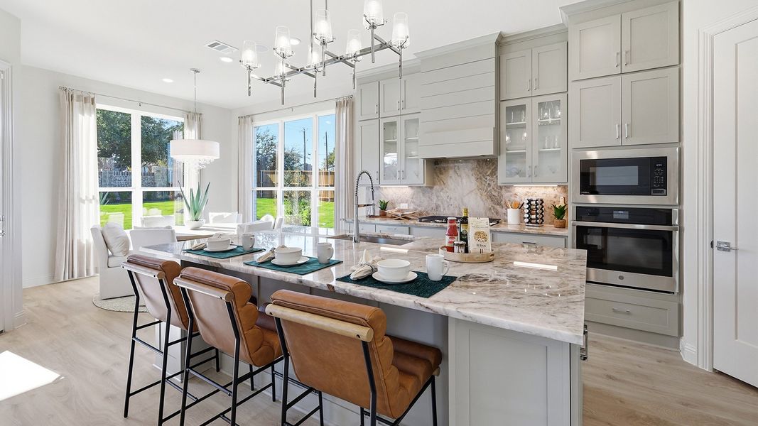 Representative furnished interior of a home built from the Dartmouth by DRB Homes in Green Meadows Classic, Celina (Image 10). Representative furnished interior of a home built from the Dartmouth by DRB Homes in Green Meadows Classic, Celina (Image 10).