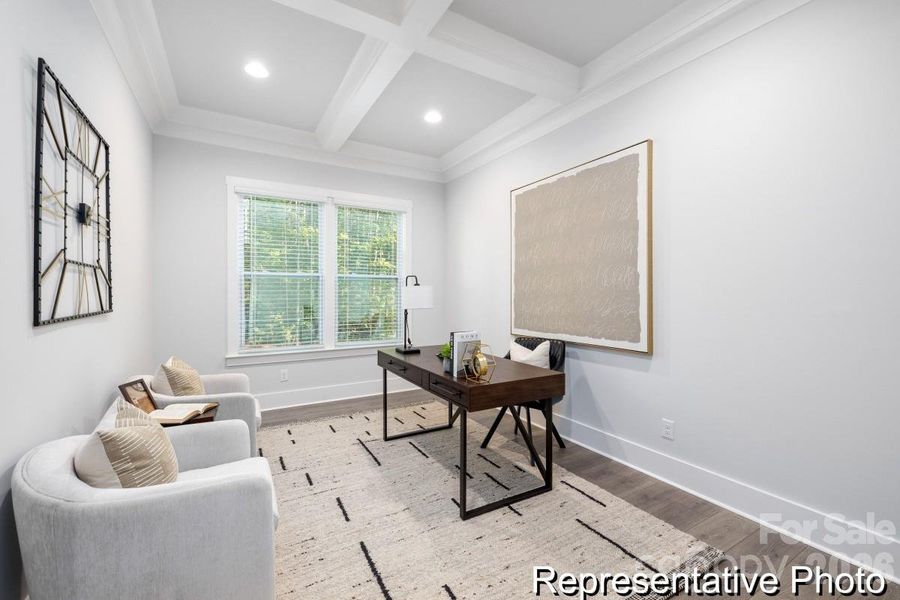 Furnished interior view inside a new home in Whispering Hills, Locust (Image 6).