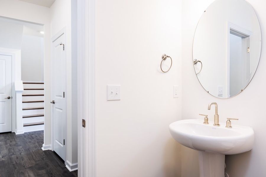 Representative furnished interior of a home built from the Ashford by Taylor Morrison in Young Farm, Apex (Image 8).