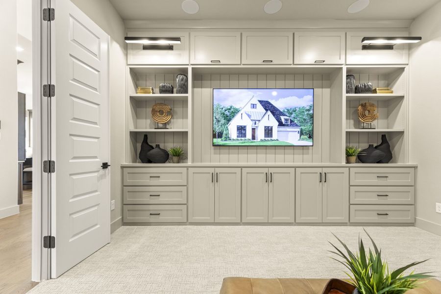 Representative furnished interior of a home built from the 5062 by Tradition Homes in The Parks at Wilson Creek, Celina (Image 6). Representative furnished interior of a home built from the 5062 by Tradition Homes in The Parks at Wilson Creek, Celina (Image 6).