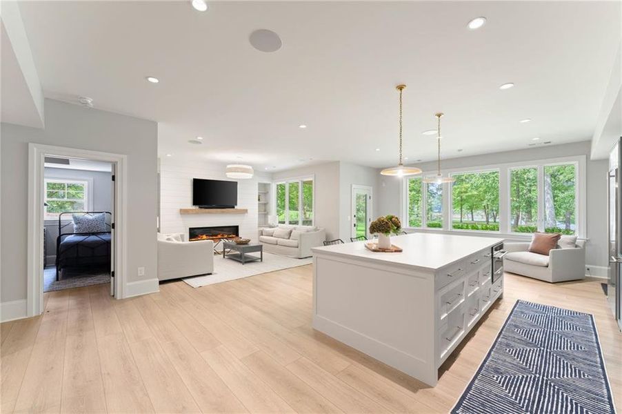 Furnished interior view inside a new home in , Dawsonville (Image 77).