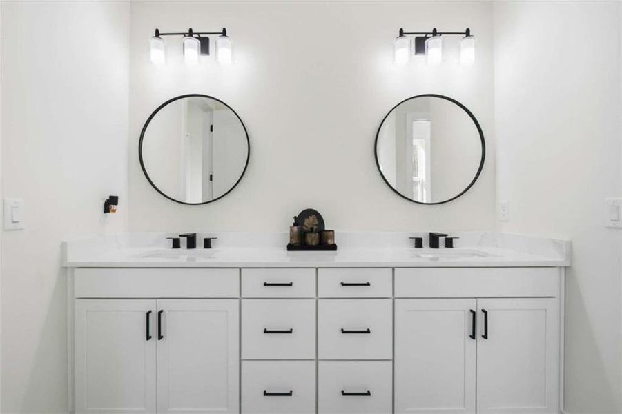 Furnished interior view inside a new home in , Winston (Image 18).