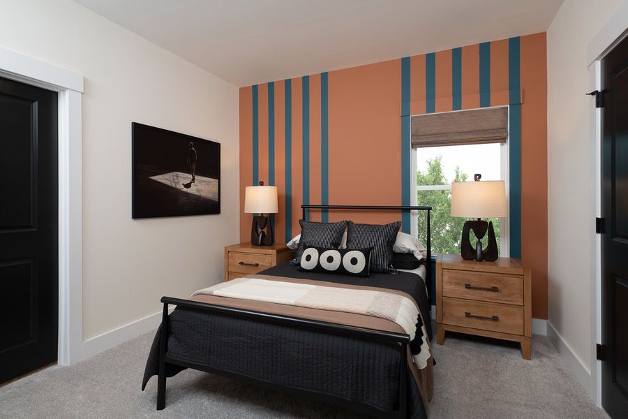 Representative furnished interior of a home built from the Knox by Ashton Woods in Rowland's Grant, Fuquay Varina (Image 12).