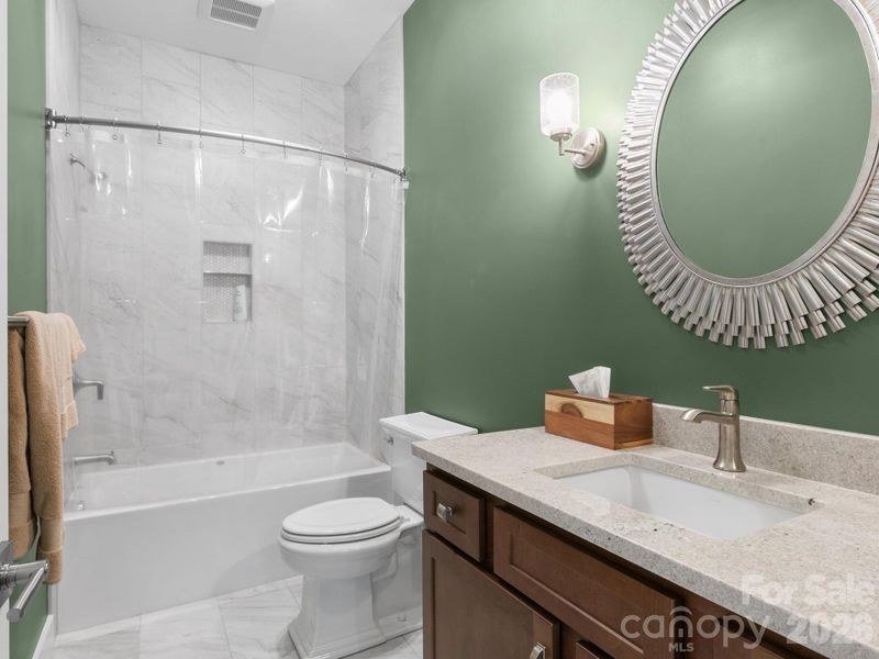 Furnished interior view inside a new home in , Hendersonville (Image 18).