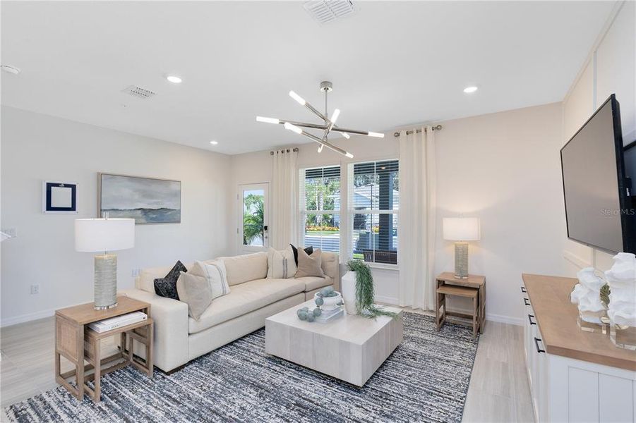 Furnished interior view inside a new home in The Cove at Nona Sound, Orlando (Image 14).
